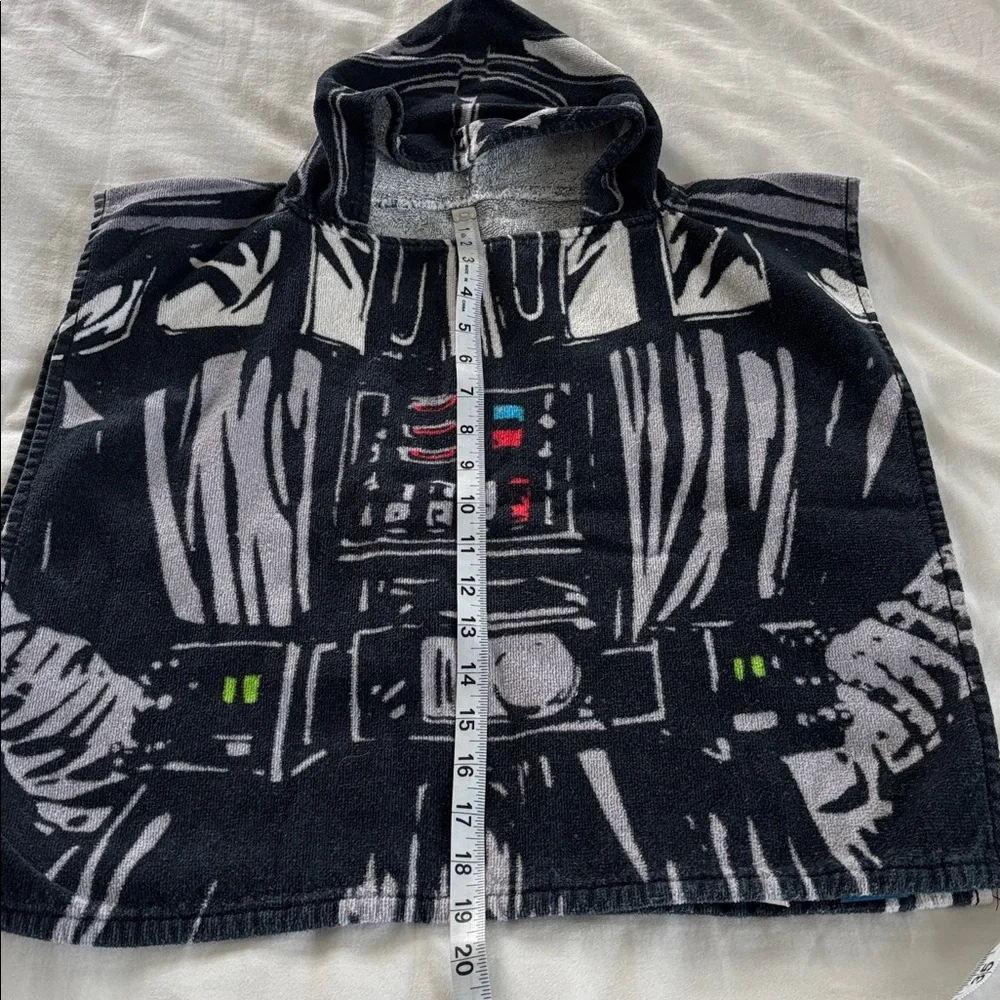 Star Wars Kids Hooded Towels Toddler Size Darth Vader & Stormtrooper Set